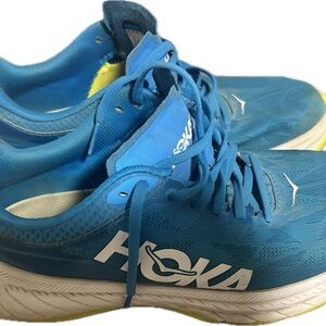 Hoka Vibrant Blue Athletic Shoes